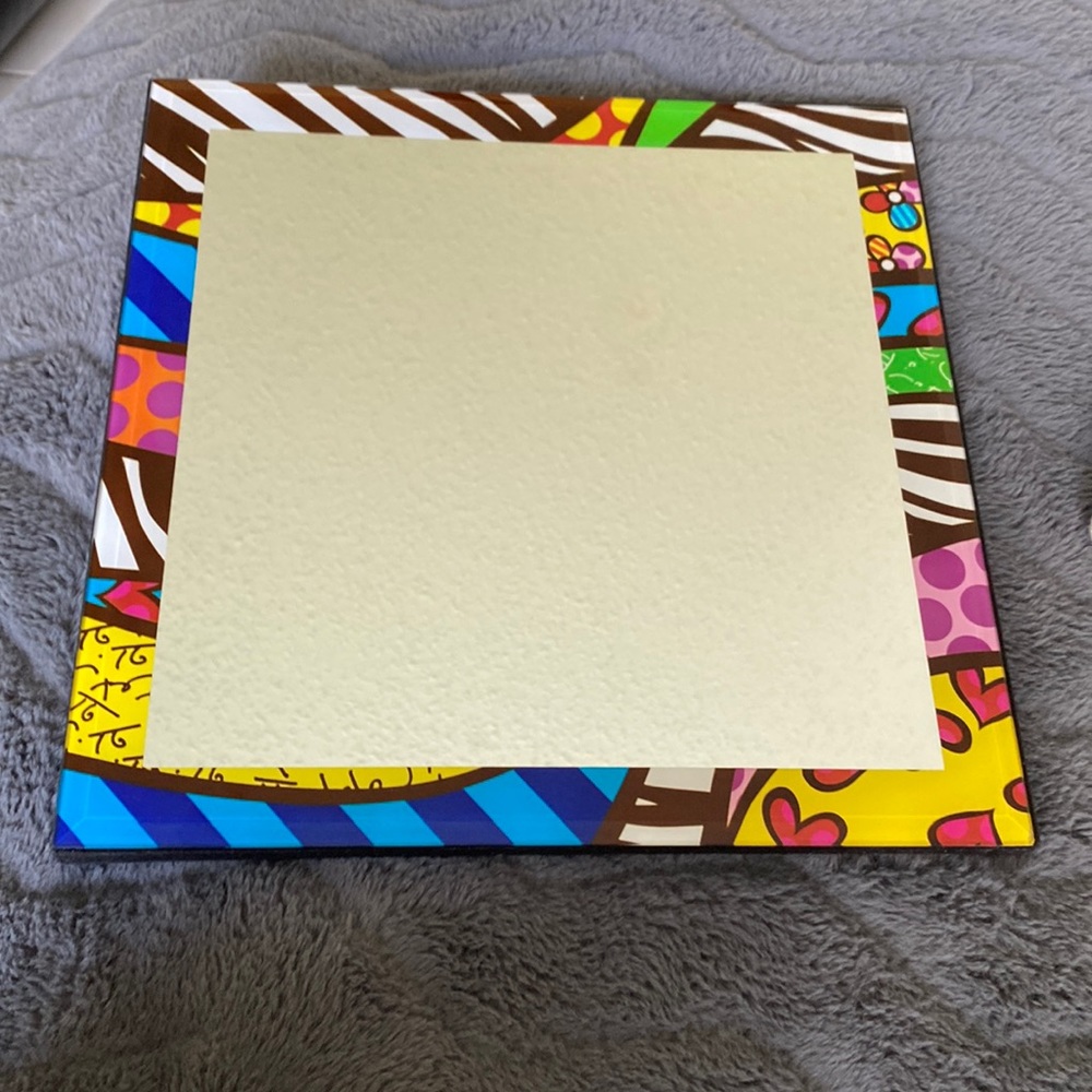 Britto Mirror Frame 12 by 12 inches
